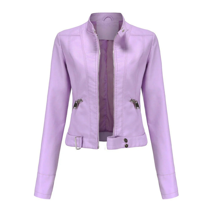 Manon | Elegante Giacca Da Motociclista Da Donna