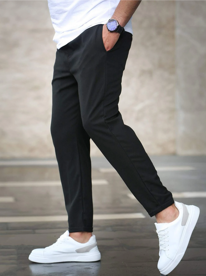 Pantaloni Elasticizzati Da Uomo | Con Tasca
