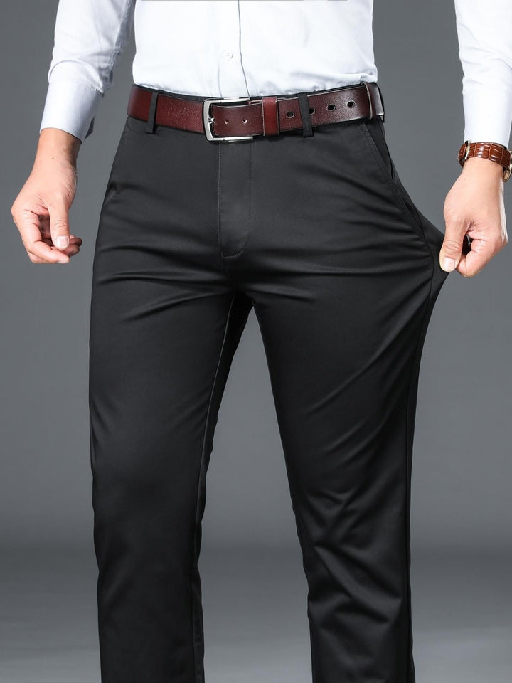Pantalone Leggermente Elasticizzato Da Uomo | Formale
