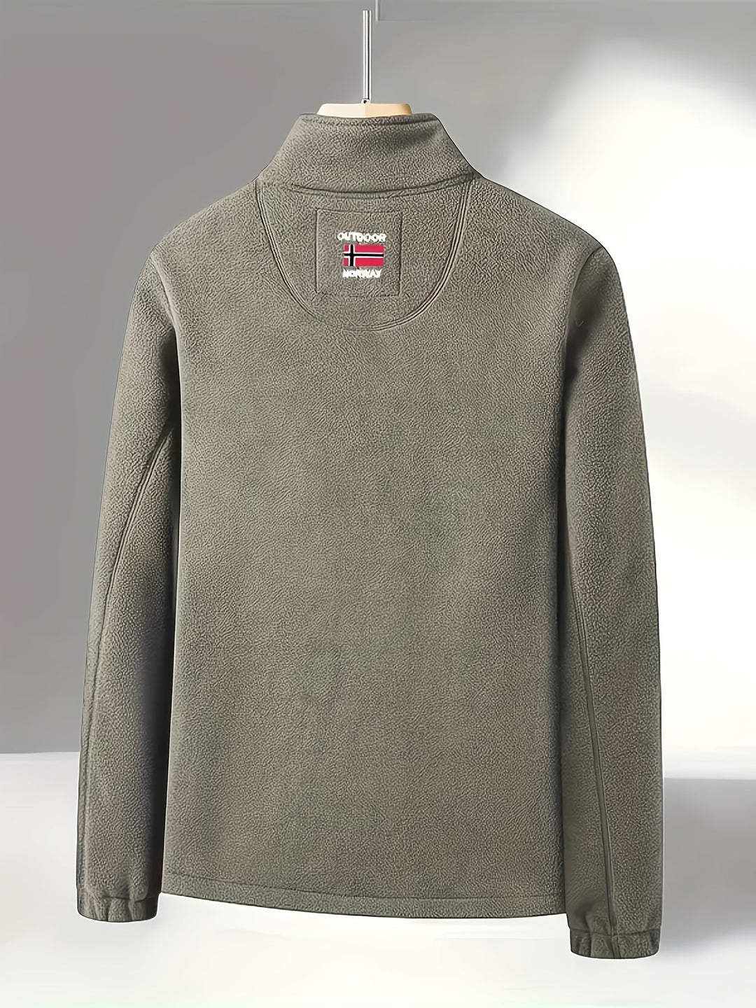 Men's Outdoor Fleece Jacket | With Collar