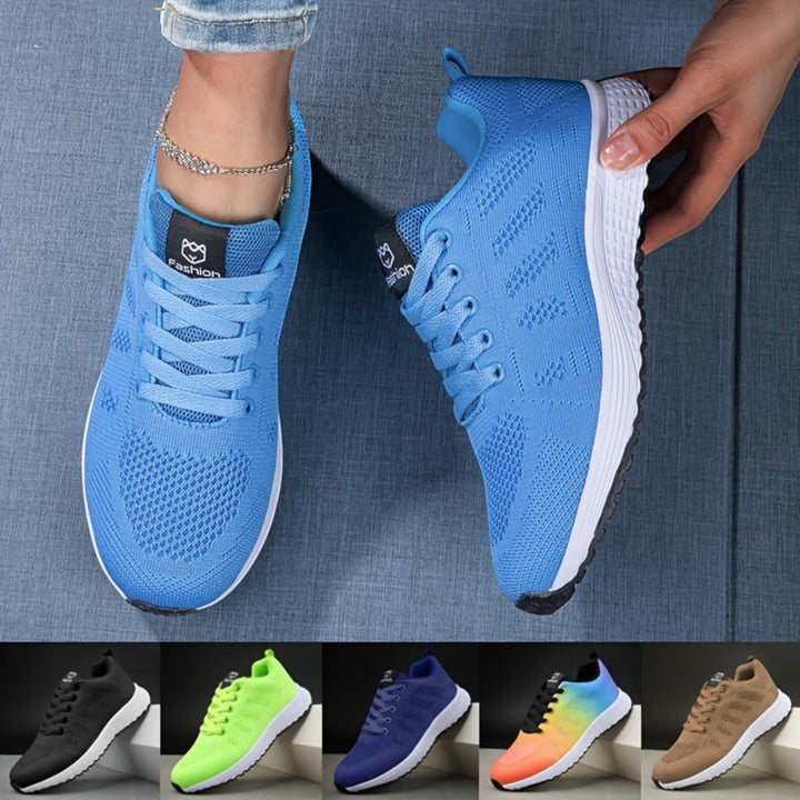 Solène | Komoda Buty Sportowe Sznurowane Damskie