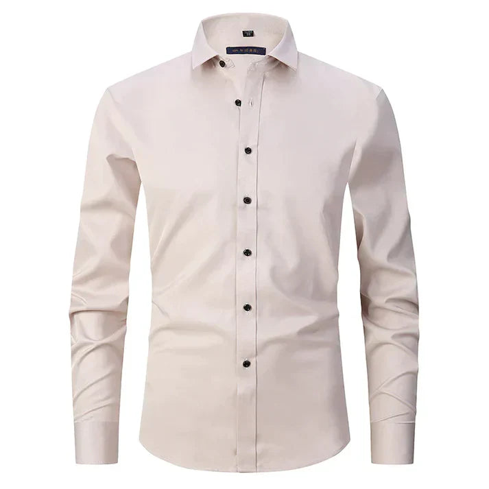 Camicia Uomo Alta Elasticità | Con Abbottonatura