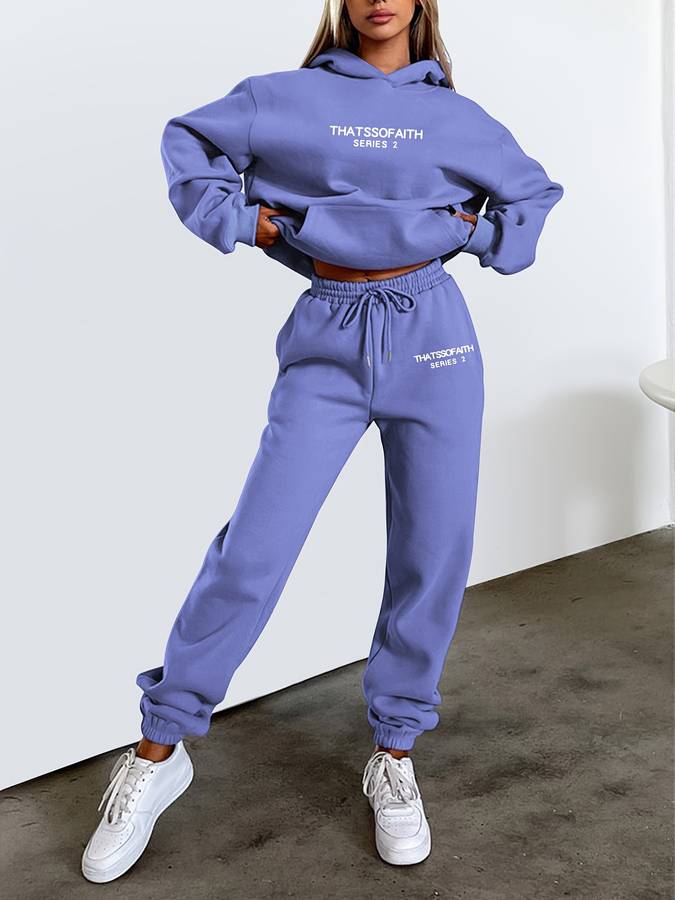 Set Tuta Due Pezzi Per Donna | Manica Lunga