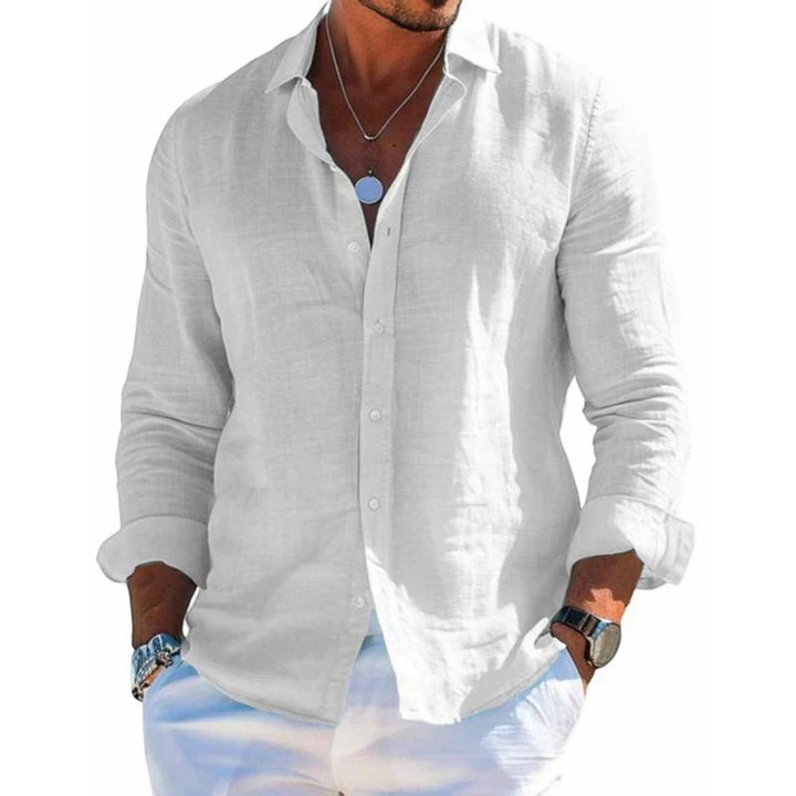 Sandro | Camicia Estiva Traspirante Da Uomo | Maniche Lunghe
