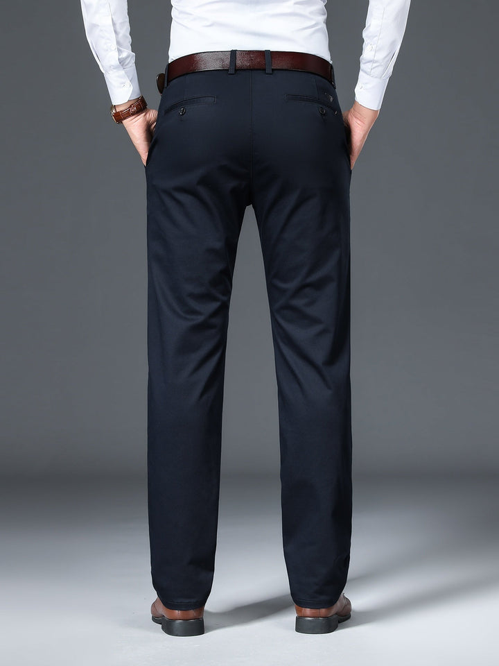 Pantalone Leggermente Elasticizzato Da Uomo | Formale