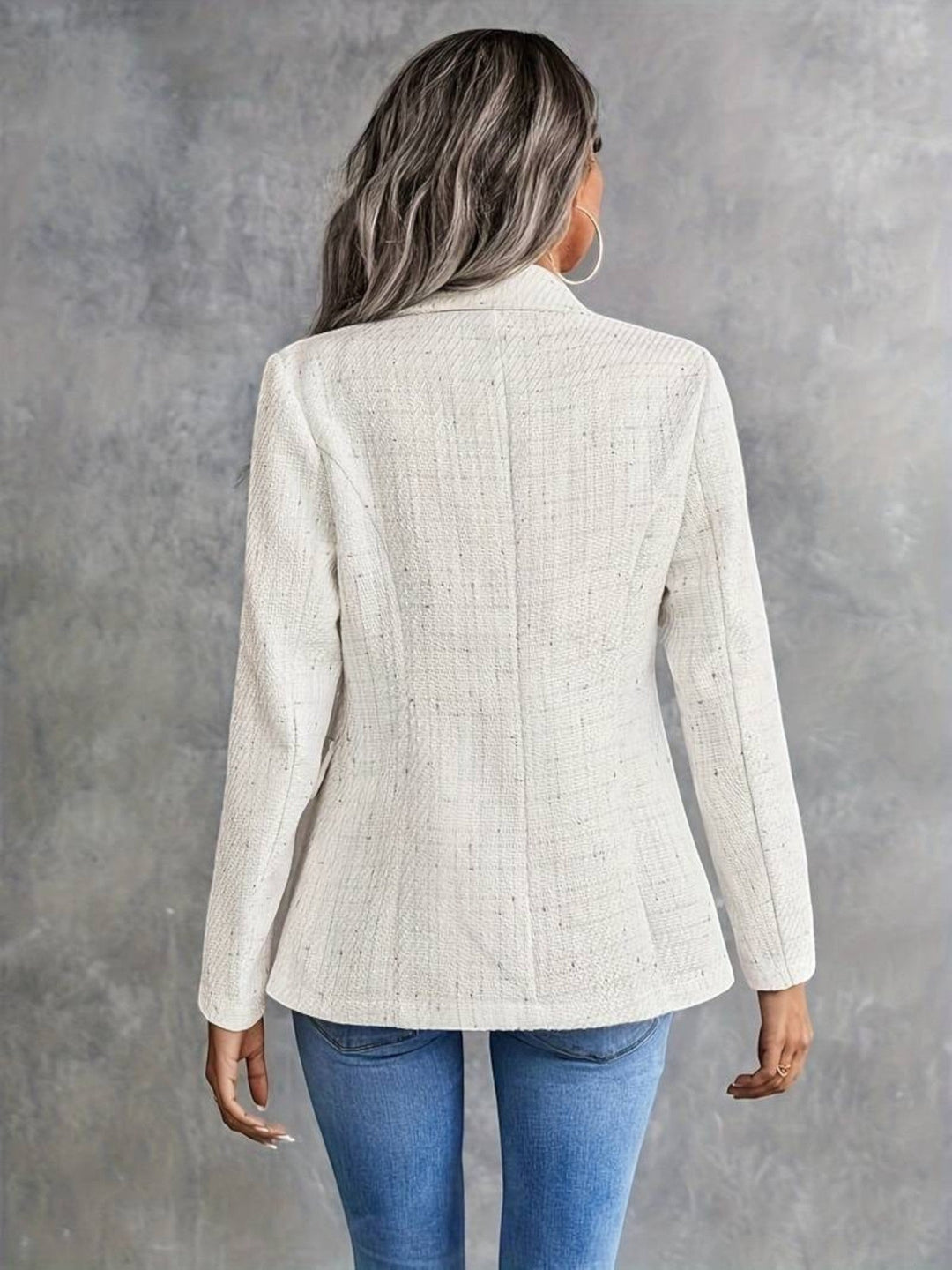 Blazer Da Donna Con Bottoni | Manica Lunga