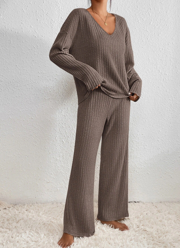 Elin Set Loungewear Donna a Coste – Comodo, Trendy e Due Pezzi Casual
