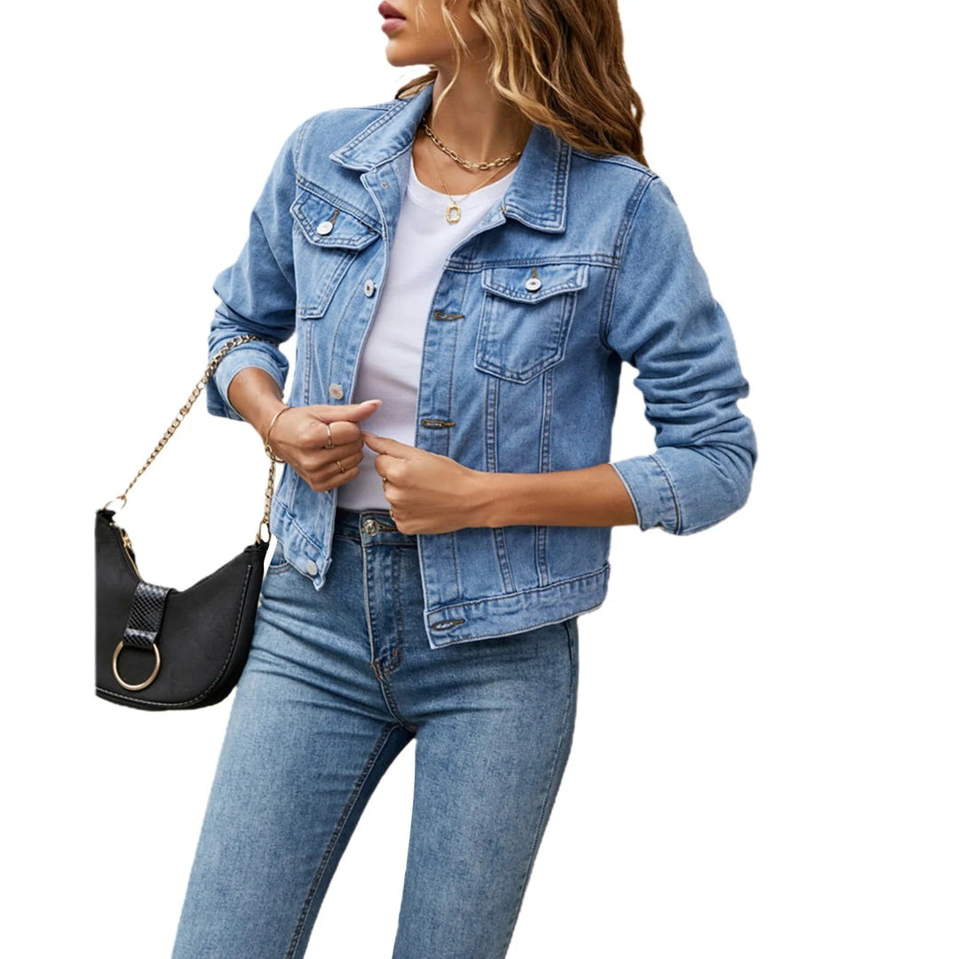 Giacca Di Jeans Donna | Con Bottoni
