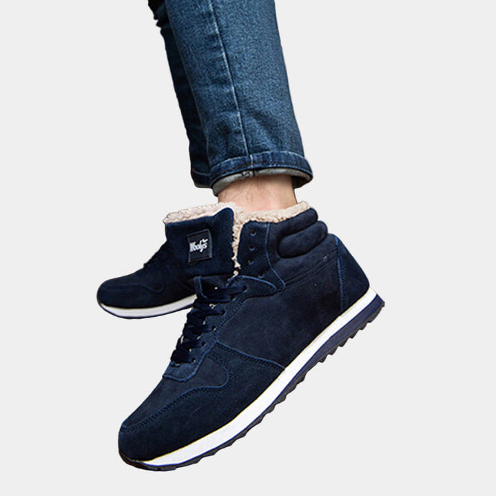 Zavian Sneakers Invernali Uomo – Scarpe Calde con Fodera in Fleece e Suola Antiscivolo