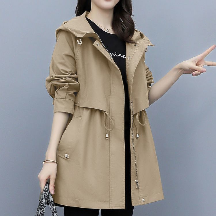 Sienna Parka Donna Casual con Cappuccio – Giacca Leggera con Vita Regolabile e Vestibilità Moderna