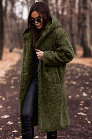 Clementine Cappotto Teddy Donna Lungo – Caldo, Elegante e in Ecopelliccia