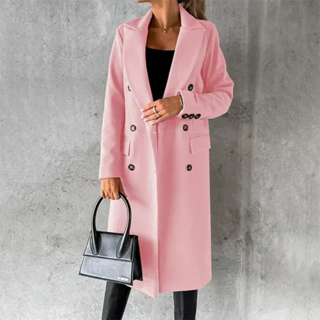 Vinterlang trenchcoat for dame | Langermet