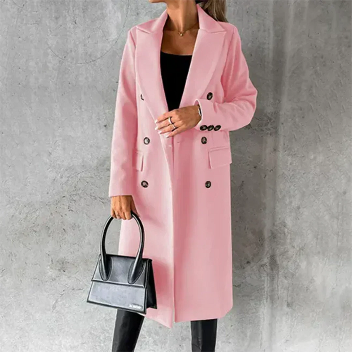 Vinterlang trenchcoat for dame | Langermet