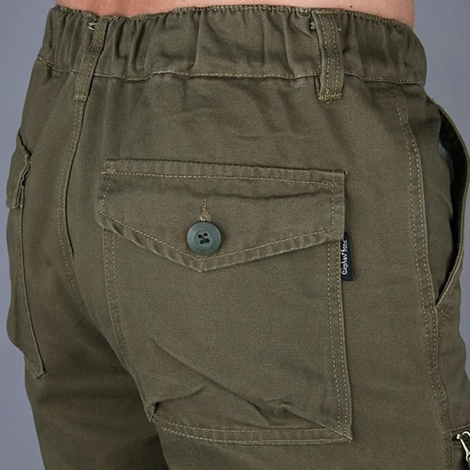 Pantaloni Cargo Dritti Da Uomo | Con Tasche