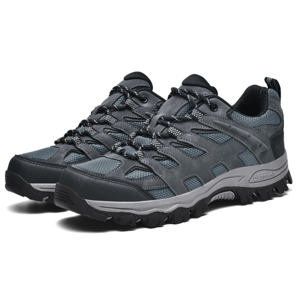Scarpe Da Walking Uomo Con Suola Antiscivolo | Con Lacci