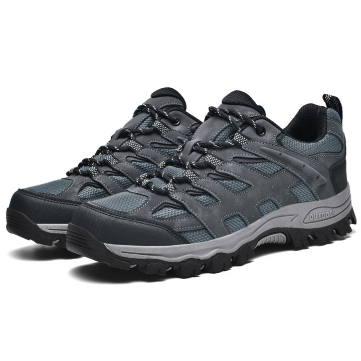 Scarpe Da Walking Uomo Con Suola Antiscivolo | Con Lacci