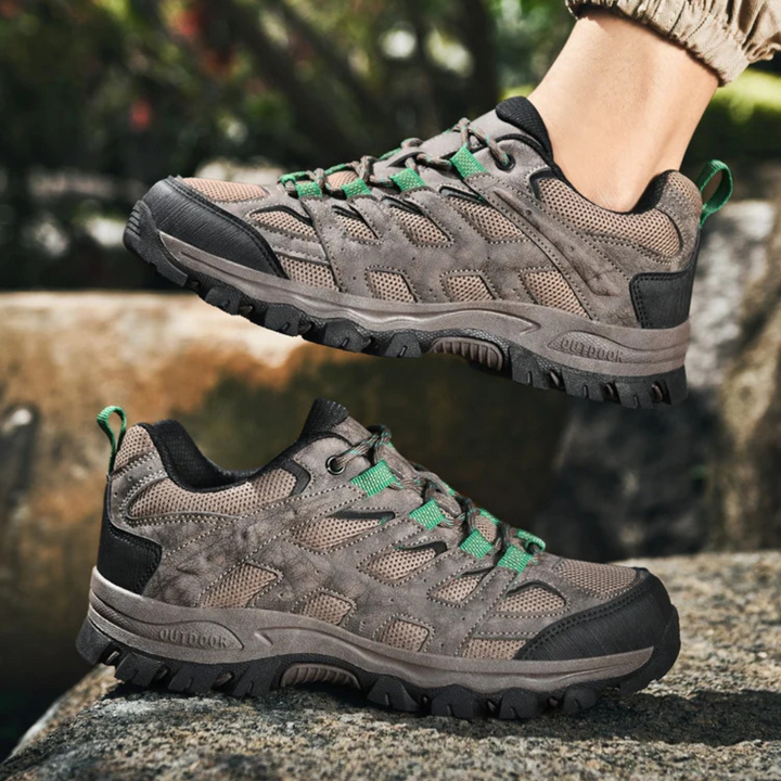 Scarpe Da Walking Uomo Con Suola Antiscivolo | Con Lacci