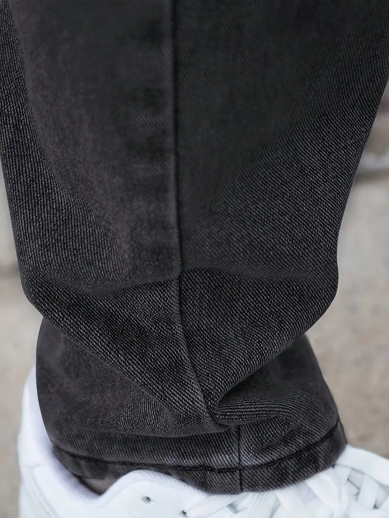 Jeans Da Uomo Lavaggio Leggero | Gamba Dritta