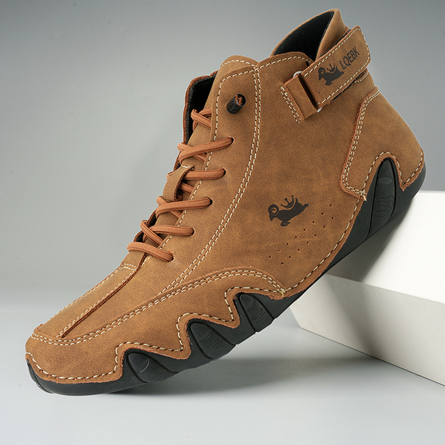 Scarpe In Pelle Barefoot Unisex | Con Lacci