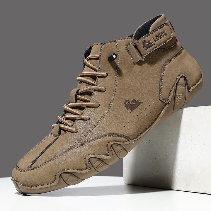 Scarpe In Pelle Barefoot Unisex | Con Lacci