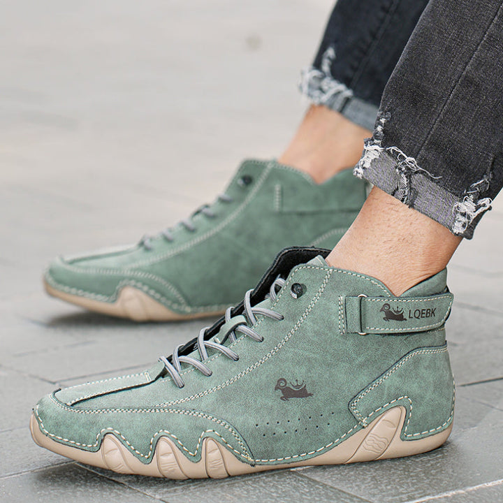 Scarpe In Pelle Barefoot Unisex | Con Lacci