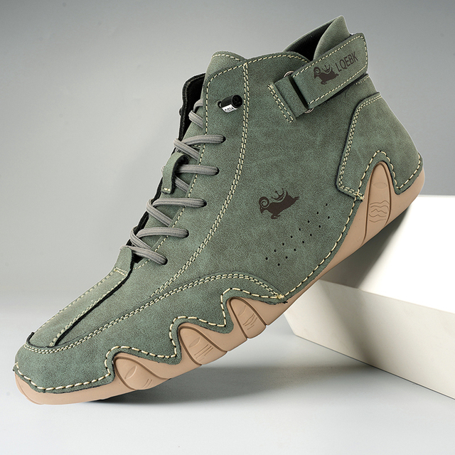 Scarpe In Pelle Barefoot Unisex | Con Lacci
