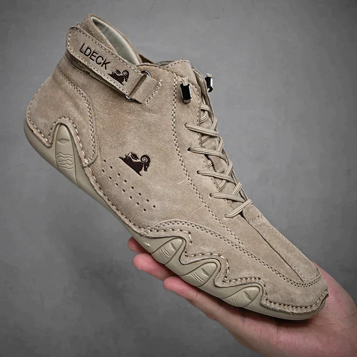 Scarpe In Pelle Barefoot Unisex | Con Lacci