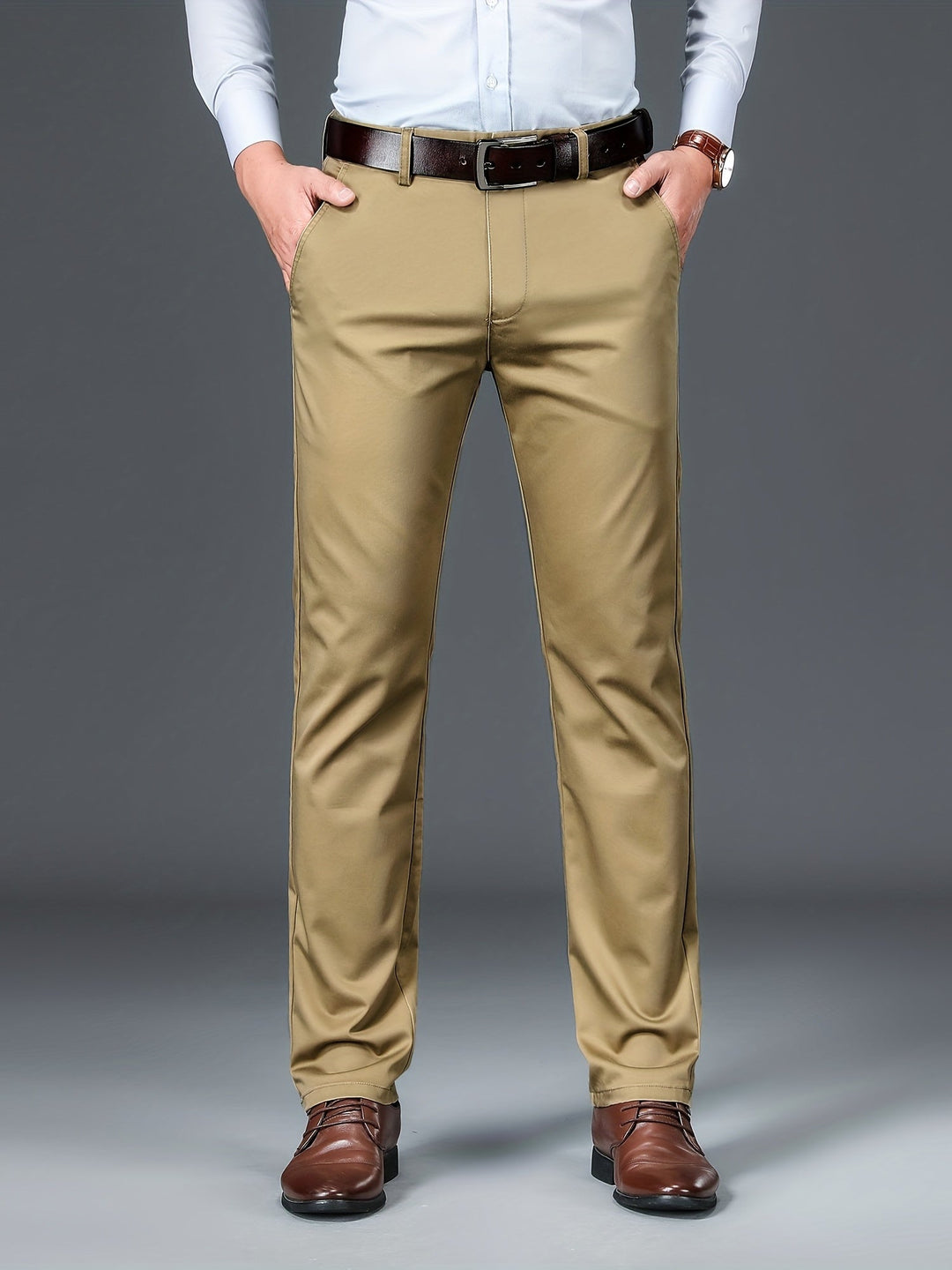 Pantalone Leggermente Elasticizzato Da Uomo | Formale