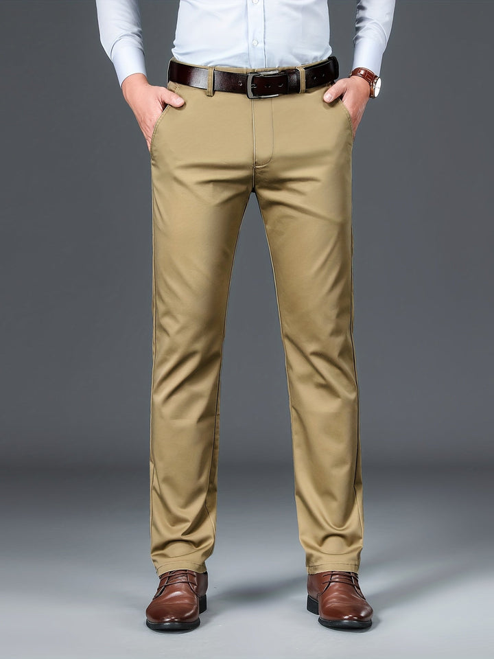 Pantalone Leggermente Elasticizzato Da Uomo | Formale