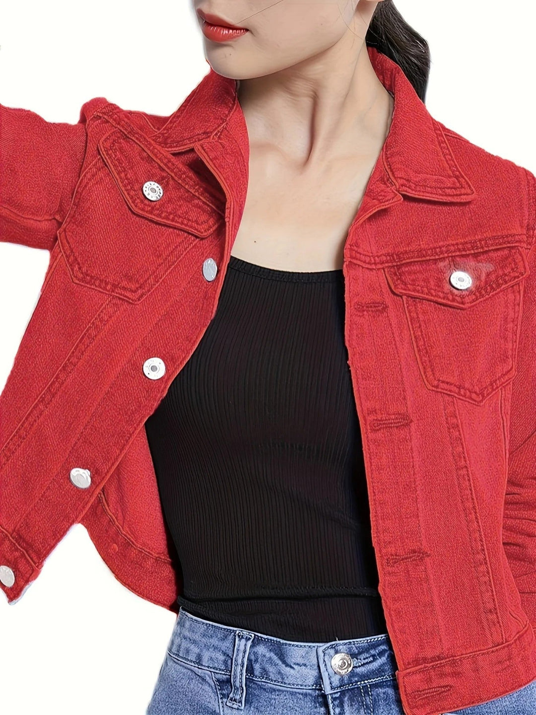 Eva | Giacca Estiva di Jeans alla Moda