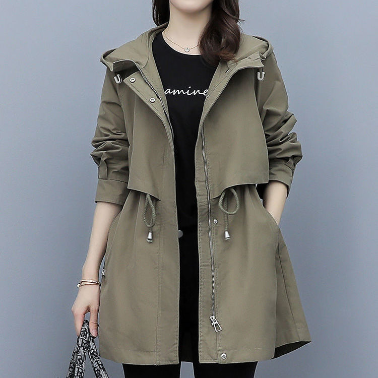 Sienna Parka Donna Casual con Cappuccio – Giacca Leggera con Vita Regolabile e Vestibilità Moderna