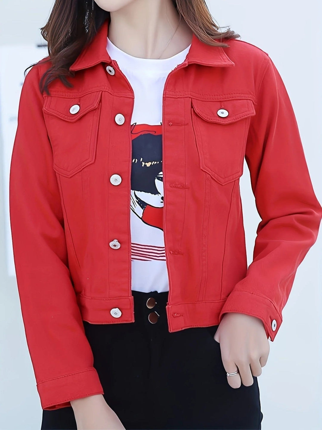 Eva | Giacca Estiva di Jeans alla Moda