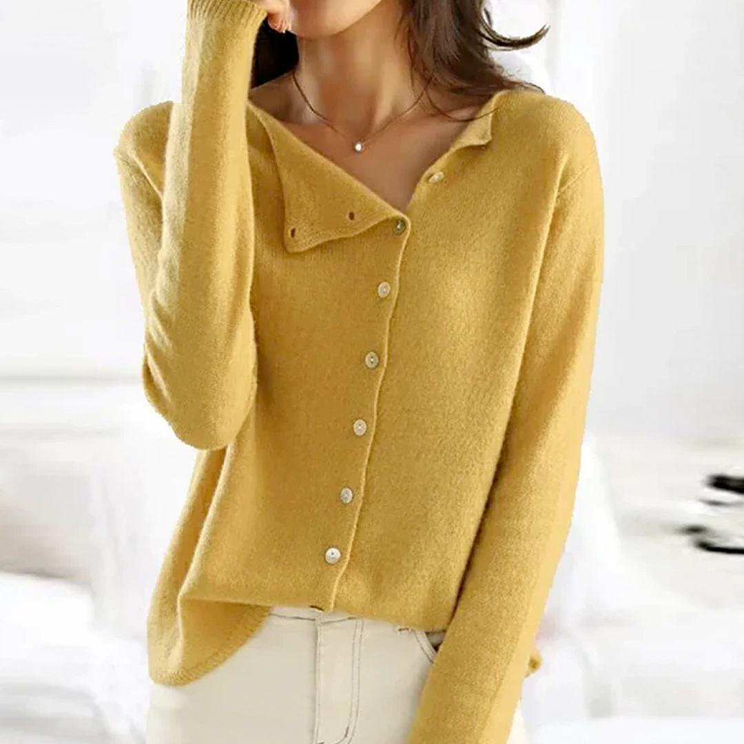 Cardigan Donna Con Bottone | Inverno