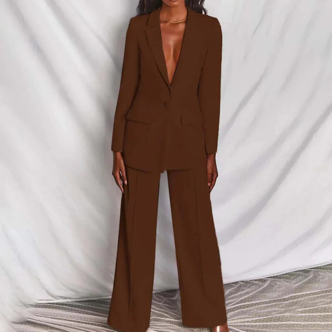Indira | Women's Two-Piece Tailored Suit Set