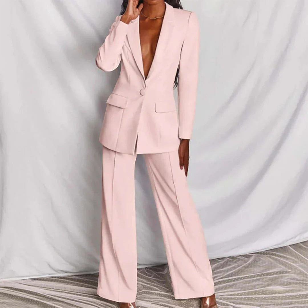 Indira | Women's Two-Piece Tailored Suit Set