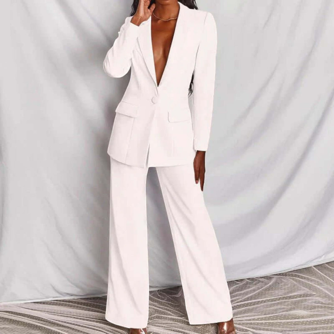 Indira | Women's Two-Piece Tailored Suit Set