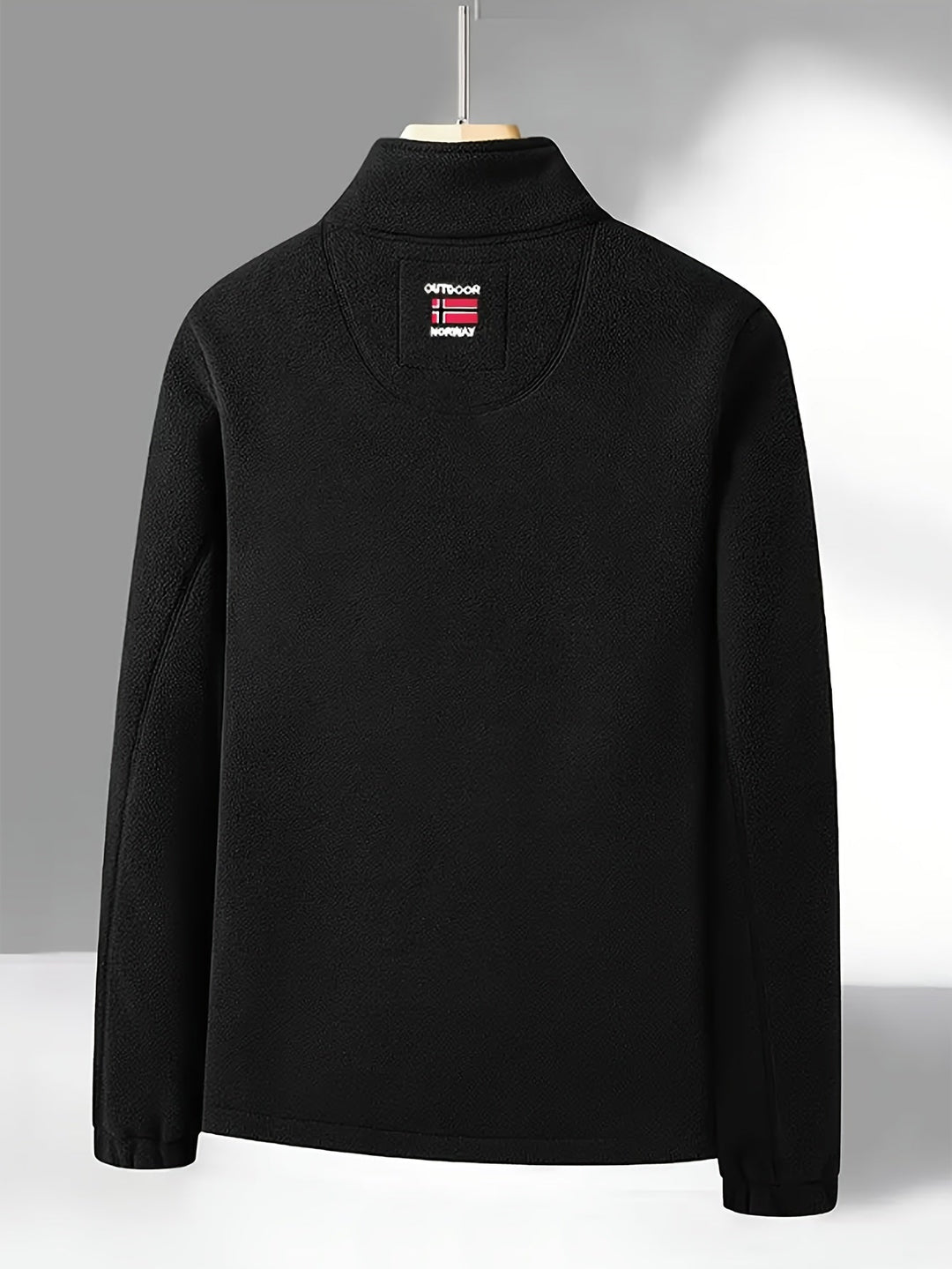 Men's Outdoor Fleece Jacket | With Collar