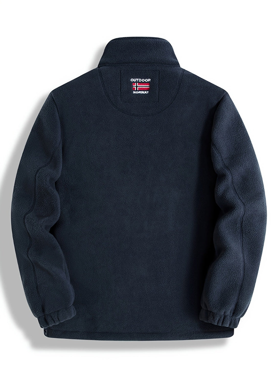 Men's Outdoor Fleece Jacket | With Collar