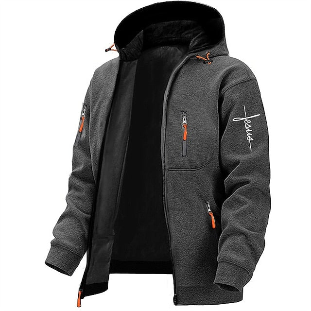 Milan Giacca Invernale Uomo con Cappuccio e Zip – Fodera Calda & Stile Casual Sportivo