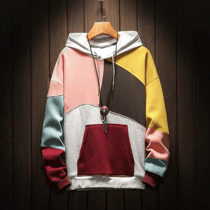 Tim Hoodie Uomo Premium in Polycotone – Vestibilità Comfort & Design Moderno Casual