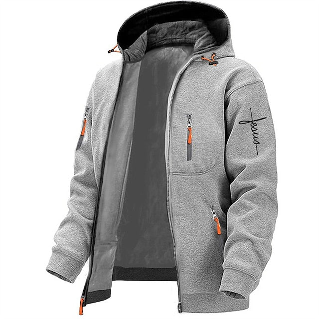 Milan Giacca Invernale Uomo con Cappuccio e Zip – Fodera Calda & Stile Casual Sportivo