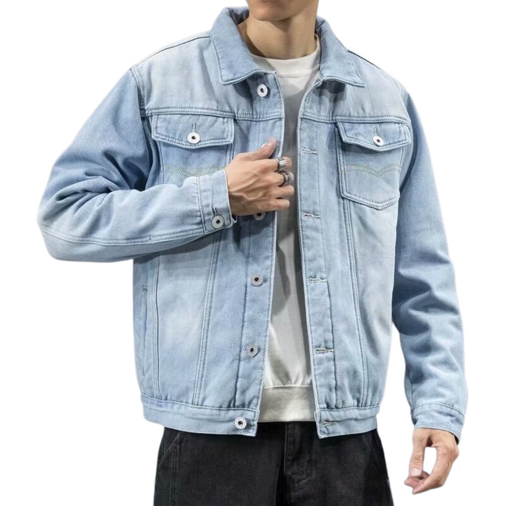 Guido Giacca Denim Uomo – Jeans Premium, Vestibilità Comfort & Stile Streetwear Moderno