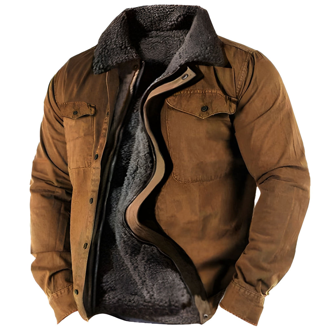 Jayden Giacca Invernale Uomo Casual – Vestibilità Comfort, Tasche Funzionali & Stile Moderno
