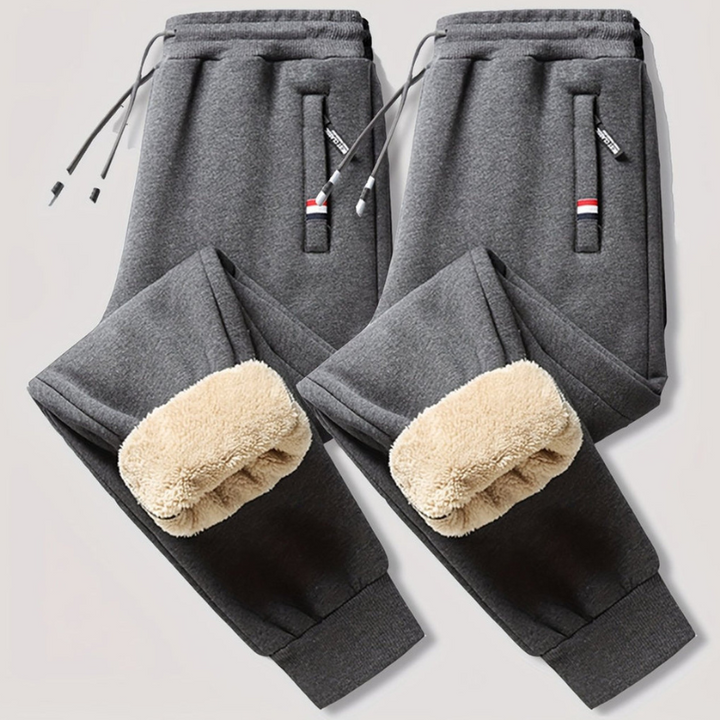 Mason Pantaloni Invernali Uomo Termici 2-Pack – Fodera Calda & Vestibilità Regolabile