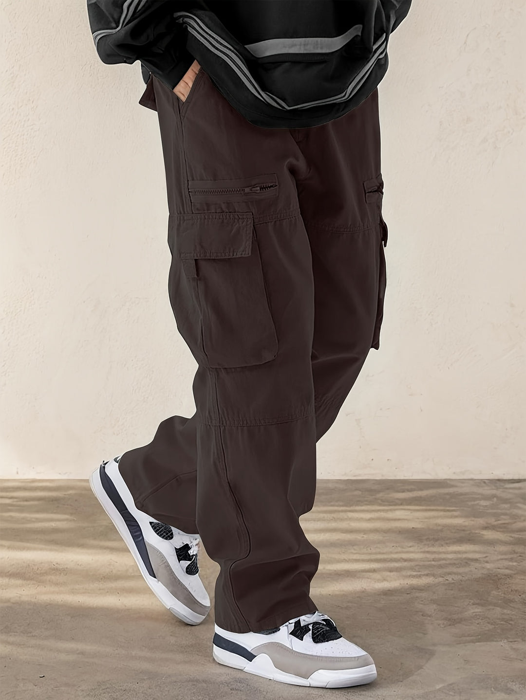 Ryan Pantaloni Cargo Uomo – Vestibilità Rilassata, Tasche Utility & Stile Streetwear