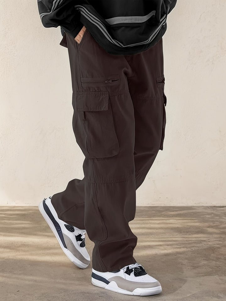 Ryan Pantaloni Cargo Uomo – Vestibilità Rilassata, Tasche Utility & Stile Streetwear