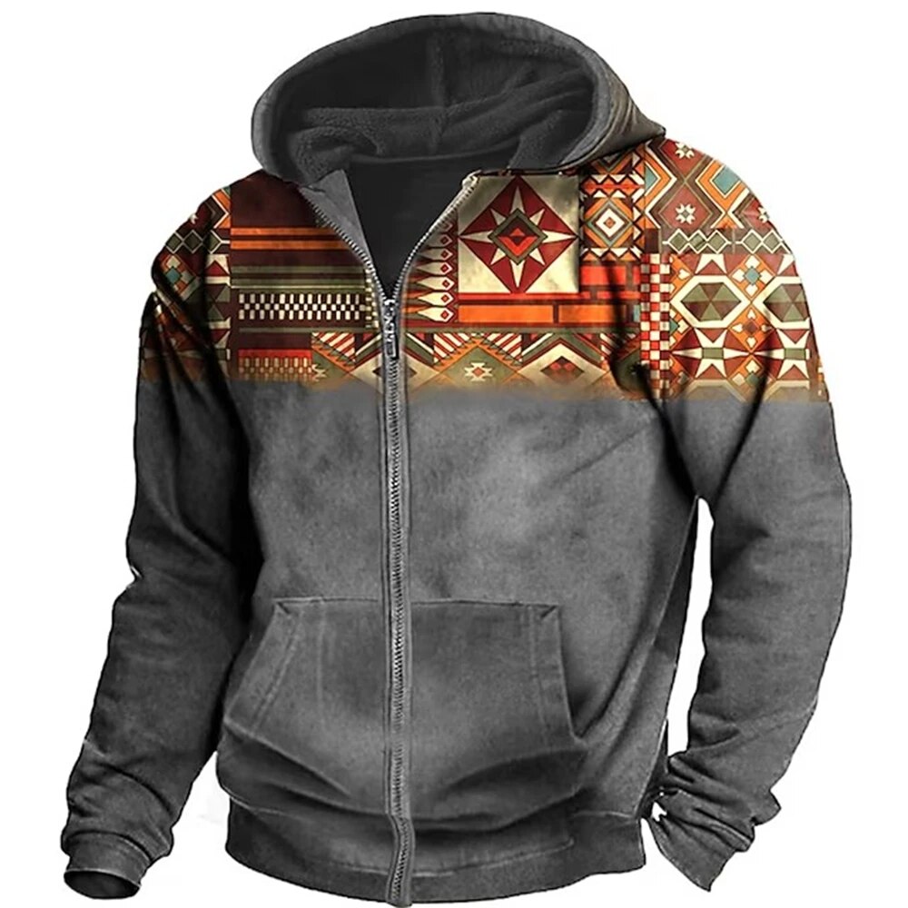Leondro Giacca Invernale Uomo con Cappuccio e Zip – Design Unico & Comfort Casual