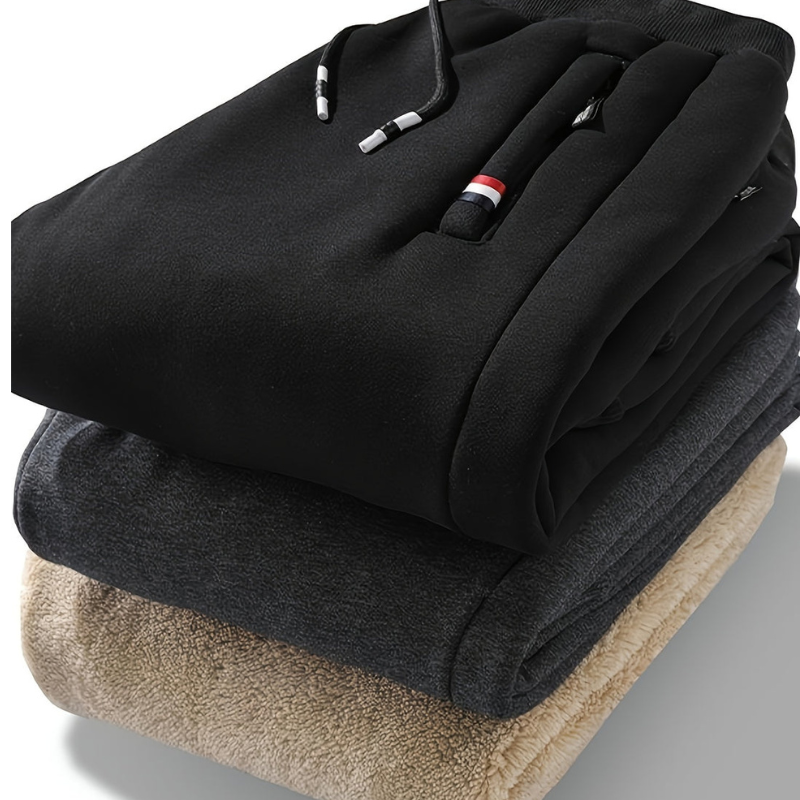 Mason Pantaloni Invernali Uomo Termici 2-Pack – Fodera Calda & Vestibilità Regolabile