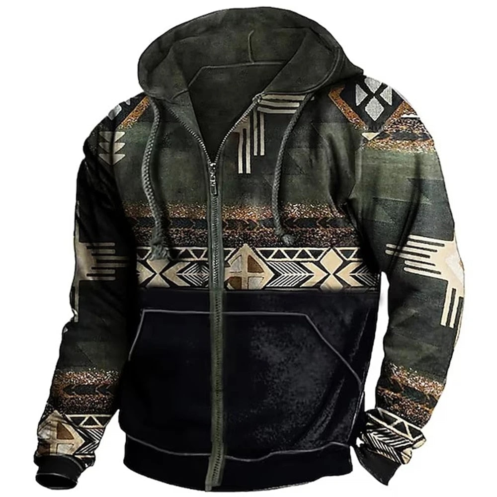 Leondro Giacca Invernale Uomo con Cappuccio e Zip – Design Unico & Comfort Casual