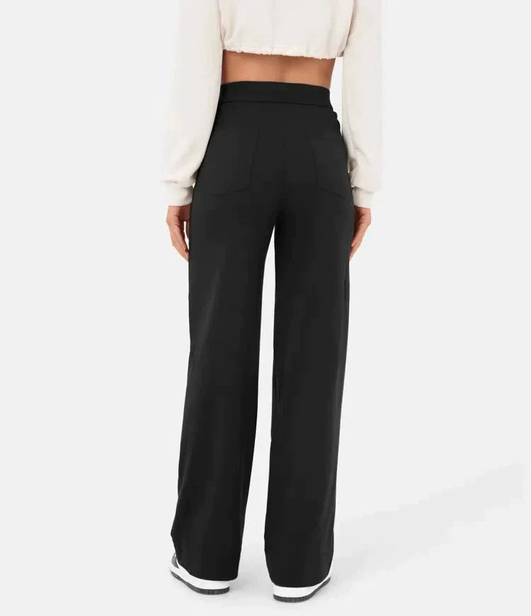 Pantaloni Elasticizzati Da Donna | Vita Alta